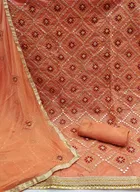 Chanderi Cotton Unstitched Dress Material for Women 