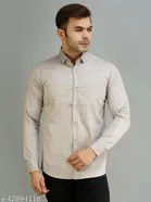 Cotton Blend Solid Shirts for Men, Multicolor 