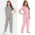 Satin Nightsuit for Women 