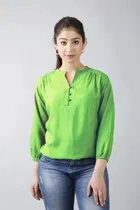 Rayon Solid Top for Women 