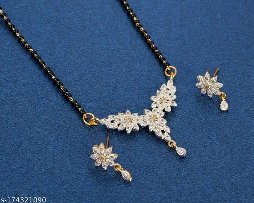 White Free Size Mangalsutras for Women