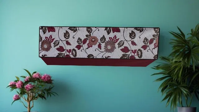 PVC Printed AC Cover (Multicolor, 1.5 Ton)