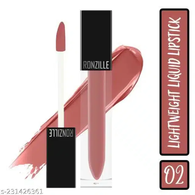 Ronzille Matte Lipstick (Nude, 5 ml)