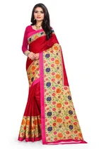 Khadi Silk Printed Saree for Women 