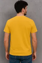 Round Neck Printed T-Shirt for Men 