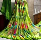 Georgette Printed Saree for Women 