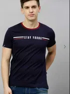 Best Hot Selling Cotton Blend Half Sleeves T-Shirt For Men 