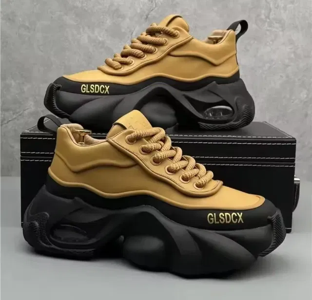Casual Shoes for Men (Tan, 10)