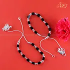 Brass Silver Plated Anklet for Women (Silver, Set of 1)