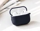 एयरपॉड पॉड प्रो सिलिकॉन केस कवर काला