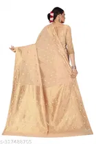 Chanderi Cotton Zari Woven Saree for Women 