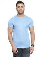 Round Neck Half Sleeves T-shirt for Men 
