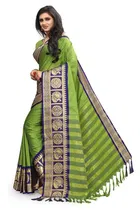 Cotton Embellished Saree for Women 