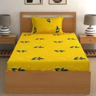 Microfiber Printed Single Bedsheet with 1 Pillow Cover 
