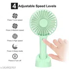 Mini Portable Rechargeable USB Hand Fan (Green)