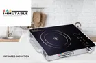 Immutable Infralite Pro ICT 2200W Black Infrared Cooktop, Auto Shut Off & Overheat Protection 