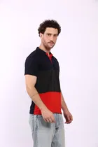 Colorblocked Polo T-Shirt for Men 