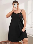 Cotton Blend Nightdress for Women 