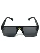 ABS Plastic Rectangular Shape Sunglasses for Men 
