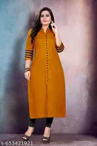 Cotton Blend Kurti for Women, Pack of 2 