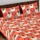Cotton Queen Bedsheet with 2 Pillow Cover 