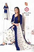 वीमेन अन्स्टिचड ड्रेस मटेरियल सूट 