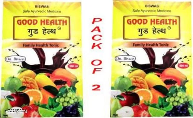 Dr. Biswas Good Health Family Health Tonic (Pack Of 2)