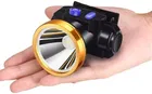 Long-Lasting Waterproof High-Power Lithium Battery Headlamp 2000mAh Torch  (Black, 8 cm, Rechargeable, Pack of 1)