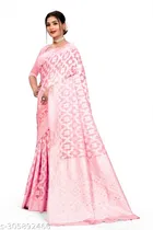 Cotton Zari Woven Saree for Women 