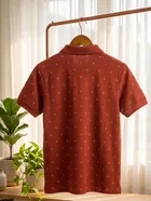 Printed Polo T-shirt for Men 