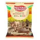 न्युट्रा ड्रॉप कच्ची घनी मस्टर्ड ऑइल 825 g + कैच हींग पाउडर 10 g