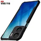 AESTMO ShockProof Crystal Clear Vivo Y16 Back Cover Case 