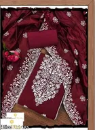 Cotton Punjabi/All Over Suits Semi-Stitched Suits for Women 