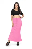 Lycra Solid Saree Petticoat for Women 