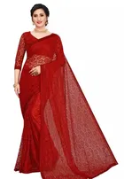 Net Floral Saree for Women 