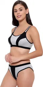 Cotton Blend Lingerie Set for Women 