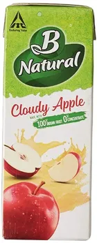 B Natural Apple Fruit Juice 4X180 ml 