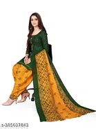 Cotton Blend Printed Salwar Suit for Women, Pack of 3 