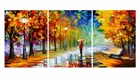 MDF 3 Pcs Designer Wall Painting for Home & Office 