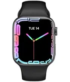 Tecsox Thrill Smartwatch (Black) – Stylish, Feature-Packed Smartwatch with Fitness Tracking (Pack of 1)
