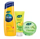 Joy Summer Combo Small (Sunscreen 100 ml + Moisturiser 50 ml + Face Wash 50 ml ) - 200 ml