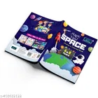 Magic Land Unicorn, Mermaid, Halloween And Space Activity & Coloring Book For Kids Set Of 4