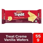 Britannia Treat Creme Wafers Vanilla 55 g