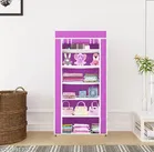 Plastic 6 Layer Collapsible Multipurpose Rack 