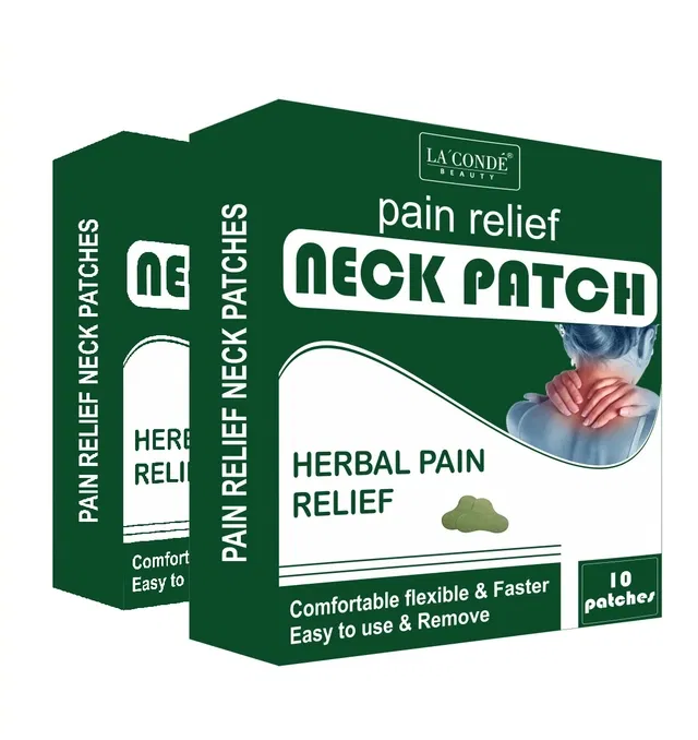 La'Conde Neck Pain Relief 10 Pcs Heat Patches (Pack of 2)