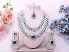 2 Layer Elegant Partywear Necklace Set for Women 