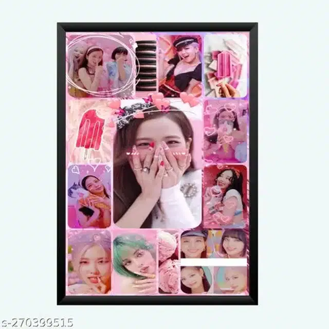 Plastic Photo Frame (Multicolor, 5x7 inches)