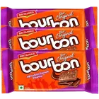 Britannia Bourbon Chocolate Cream Biscuits 3X50 g (Set Of 3)