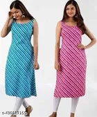 Crepe Kurtis for Women 