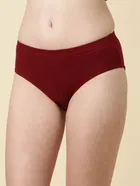 Cotton Solid Briefs for Women, Pack of 1 